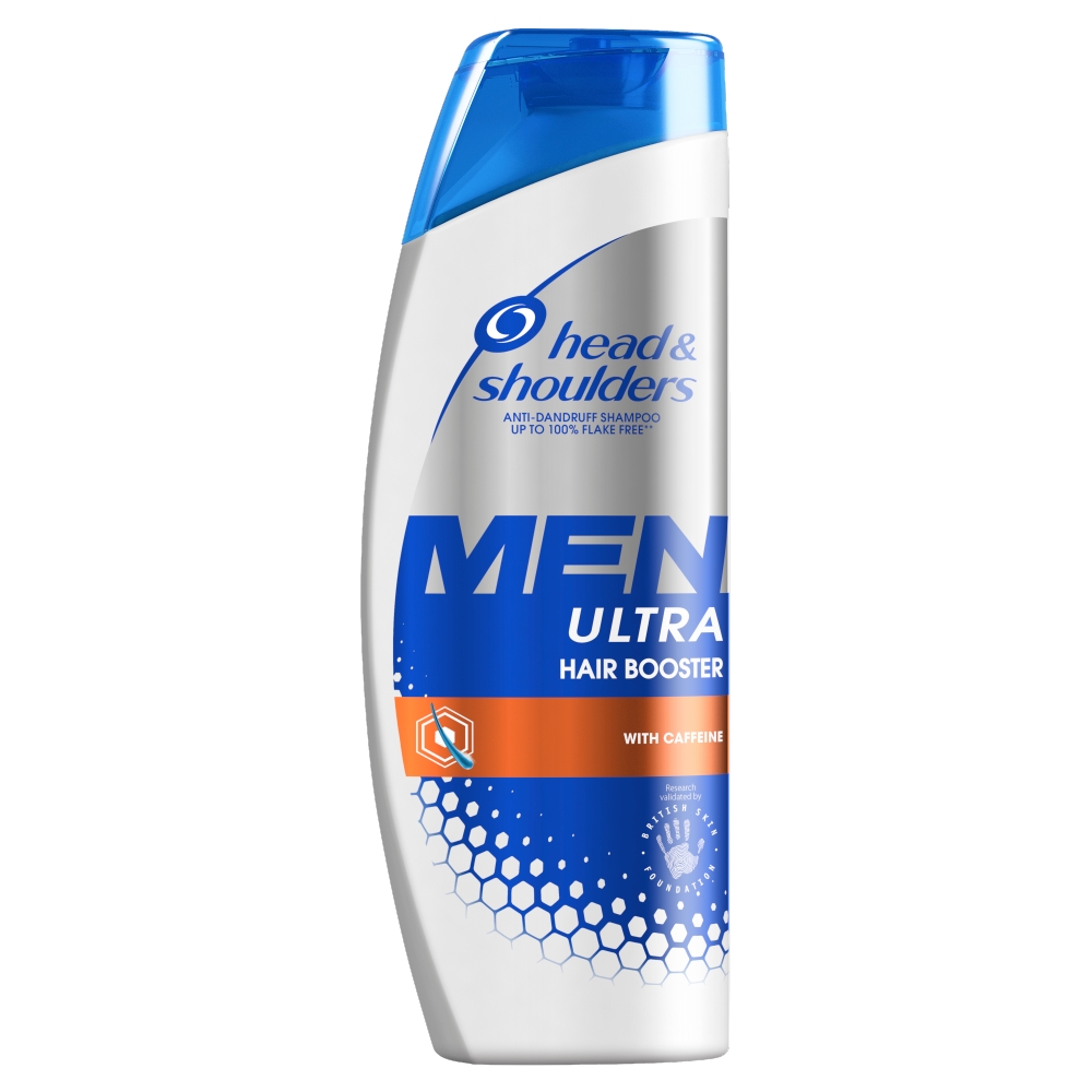 Head & Shoulders Men Ultra Hair Booster Anti Dandruff Shampoo 450ml Image 1