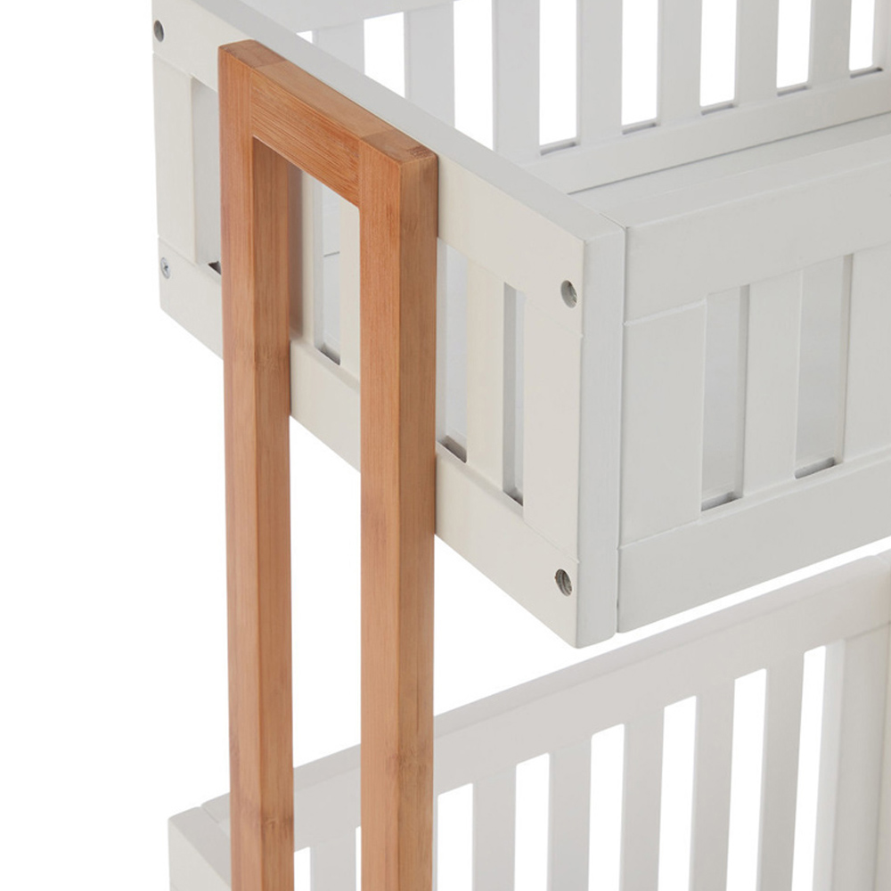 Premier Housewares Nostra 2 Tier Storage Trolley Image 6