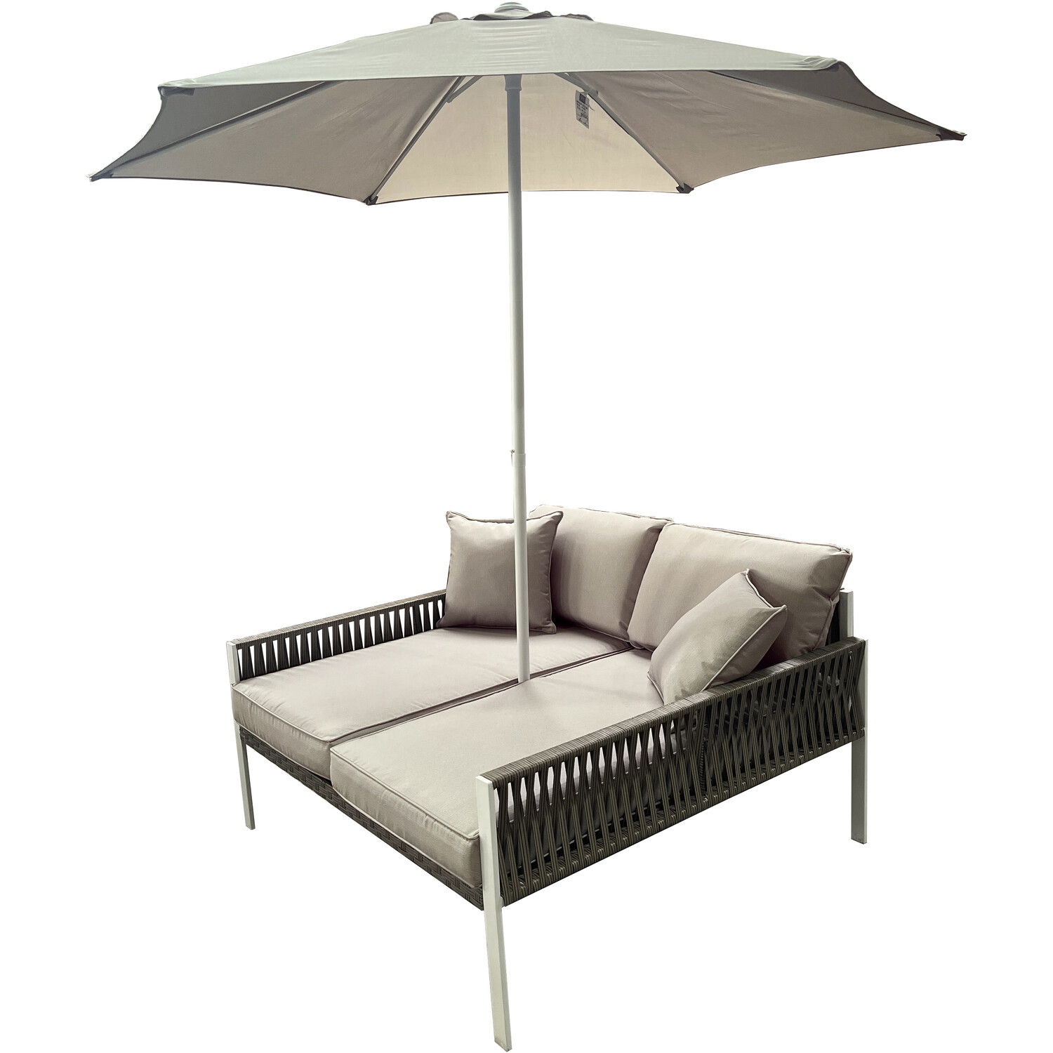 Malay Mayfair Day Bed Parasol 2.3m Image 1