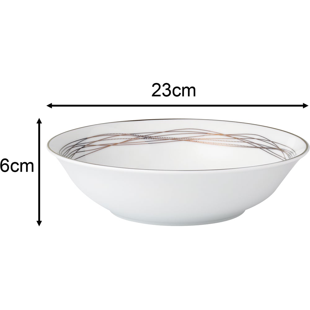 Waterside Gold Swirl 35 Piece Dinner Set Image 3