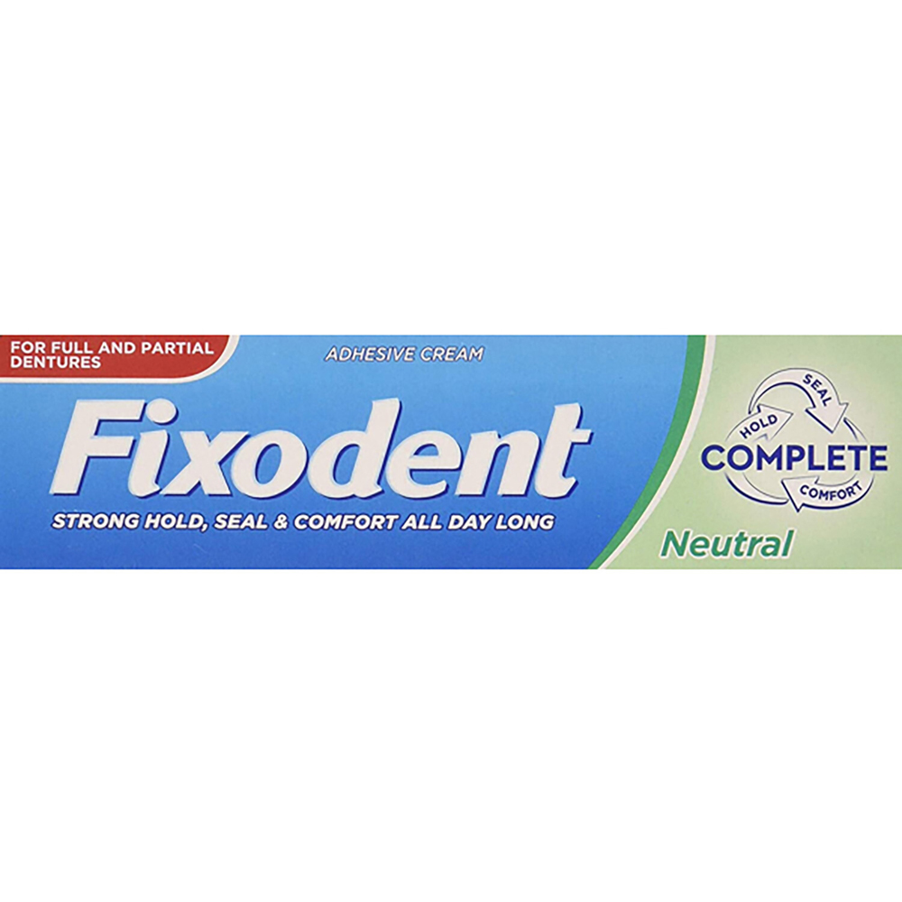 Fixodent Complete Neutral Adhesive Cream Image