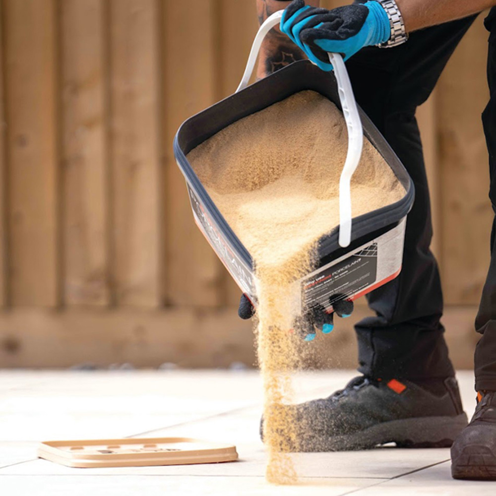 Azpects EASYJoint White Gold Porcelain Jointing Compound Tub 15kg Image 3