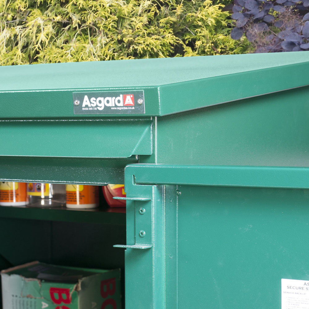 Asgard Annexe Secured by Design 6 x 3ft Double Door Cream Garden Shed Image 7