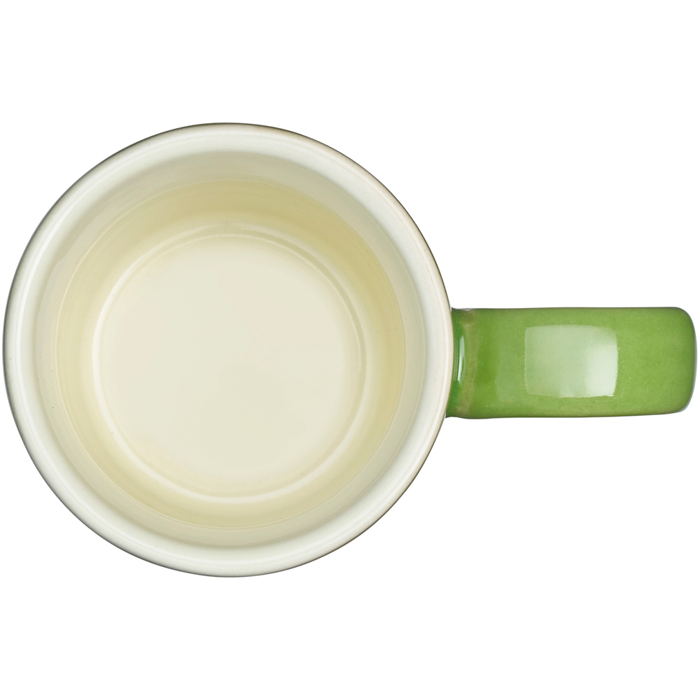 Cooks Professional Green Espresso Stoneware Cups 4 Pack Image 4