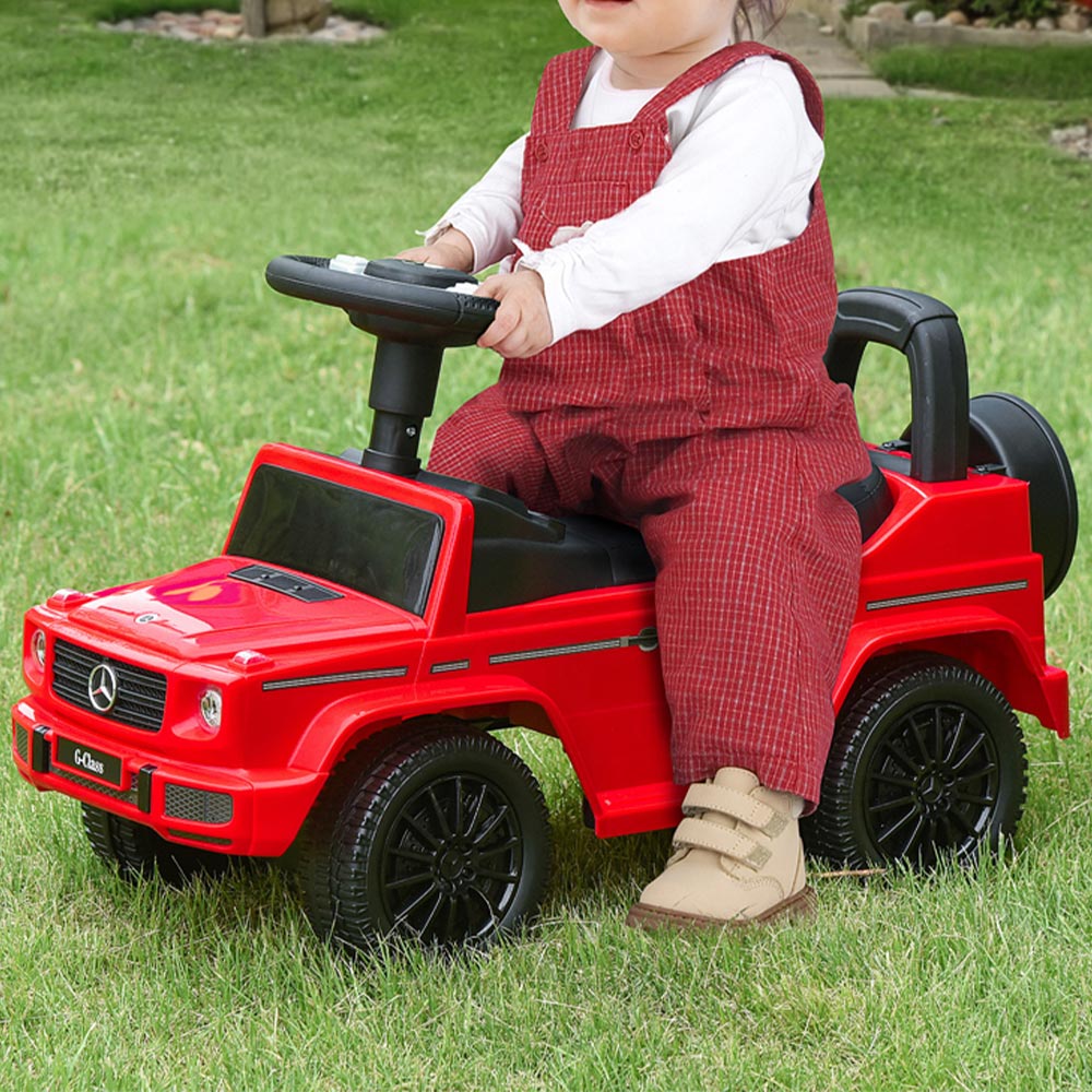 Kids Red Foot-To-Floor Sliding Car with Interactive Features 12-36 months Image 2