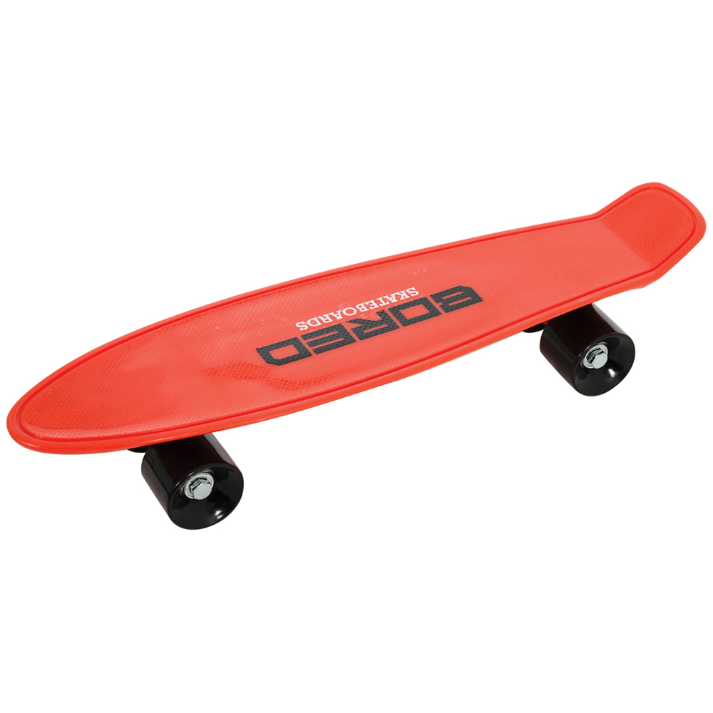 Bored X Cruiser Red Skateboard Image 2