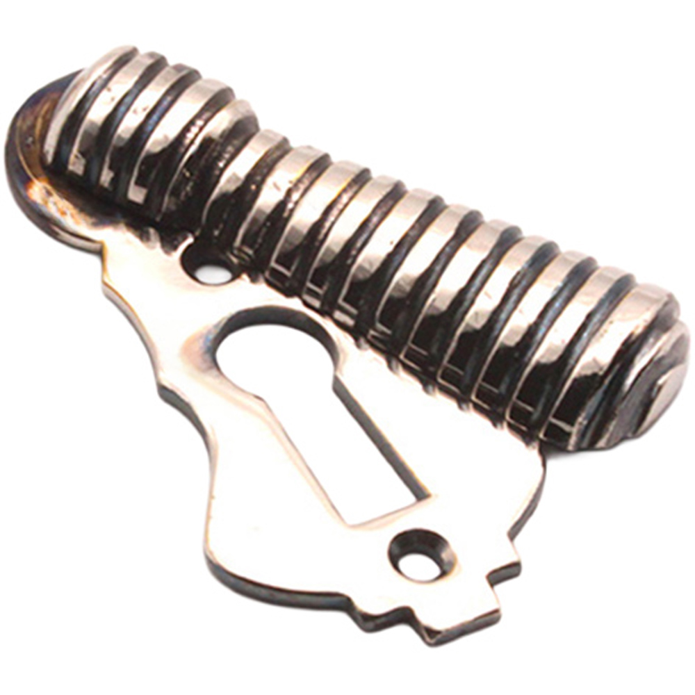 Spira Brass Beehive Aged Nickel Escutcheon Image