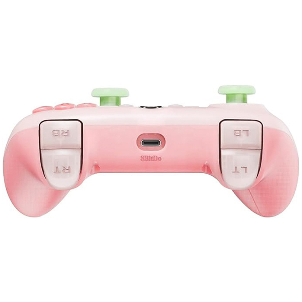 8BitDo Clear Pink Ultimate Mini Wired Xbox Controller Image 5
