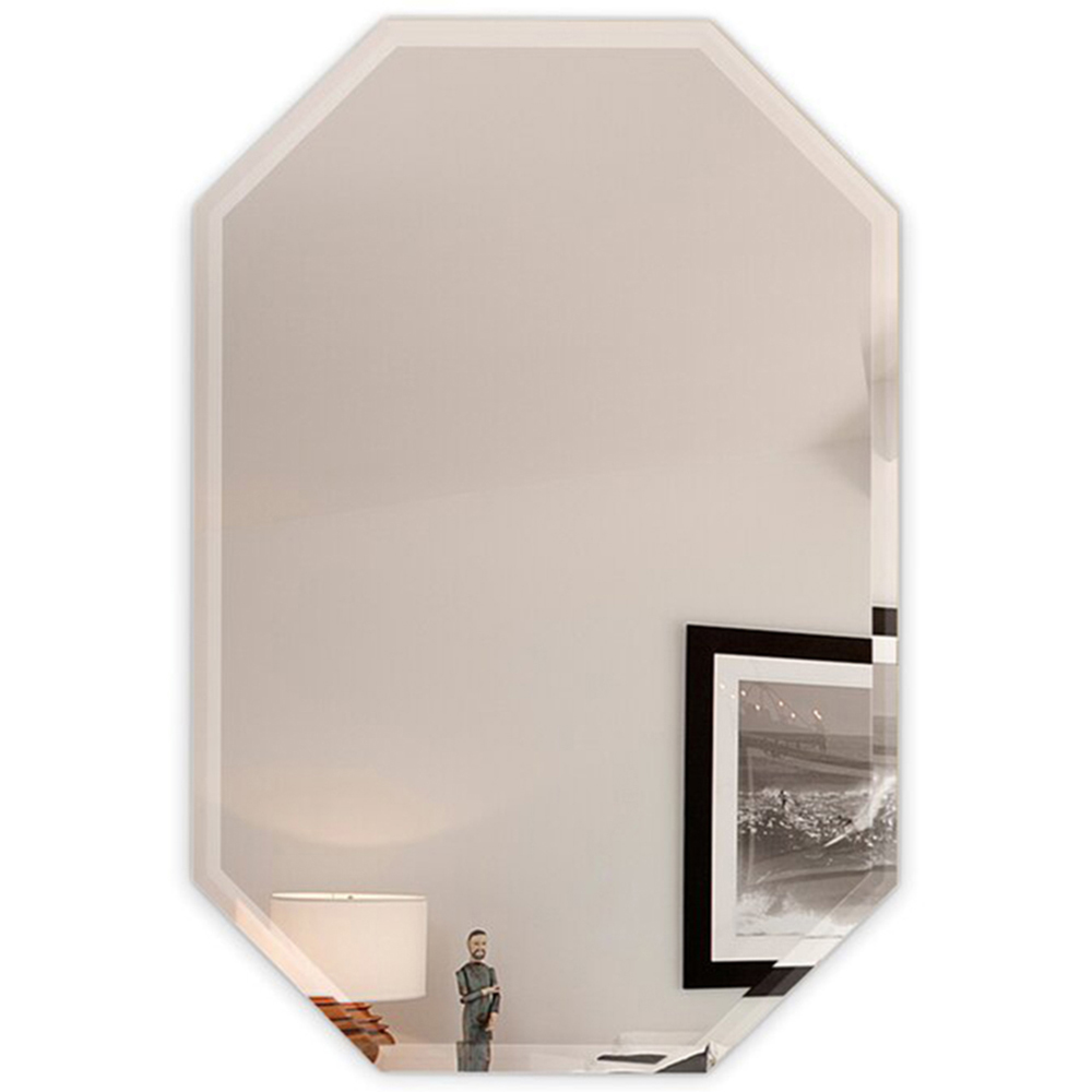 Living And Home CD0551 Vanity Wall Mounted Mirror With Beveled Edge Image 3