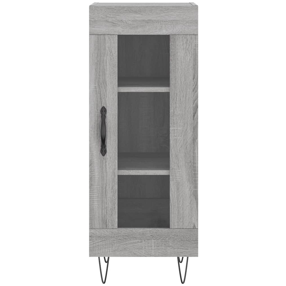 vidaXL 2 Door Grey Sonoma Highboard Image 6