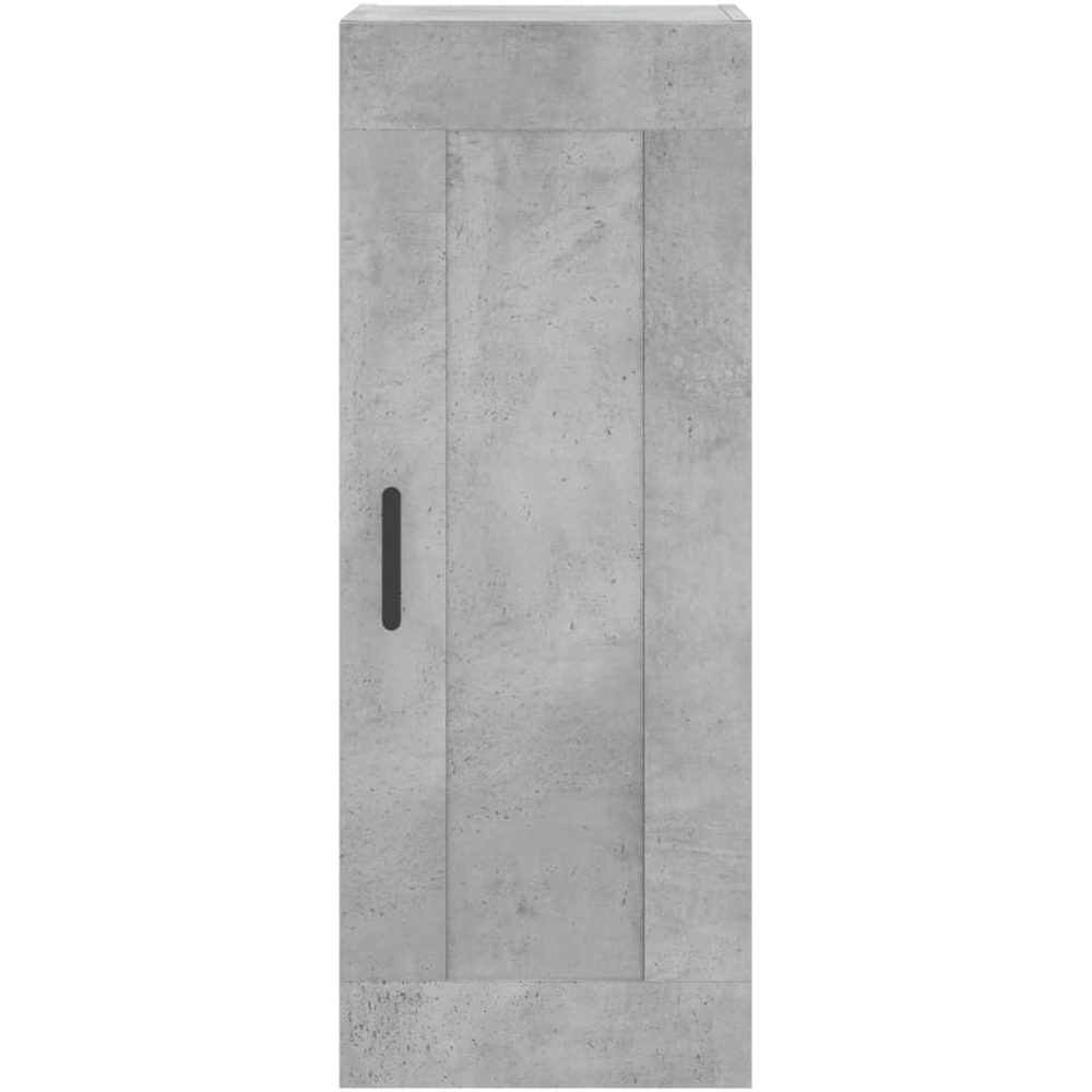vidaXL 2 Door Concrete Grey Tall Highboard Image 8