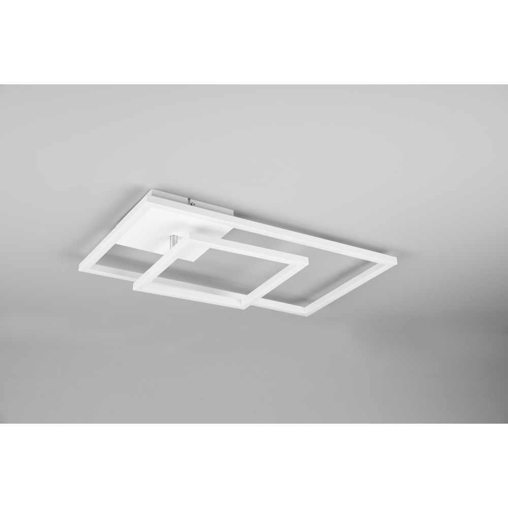 TRIO Padella Matt White LED Ceiling Light Image 9