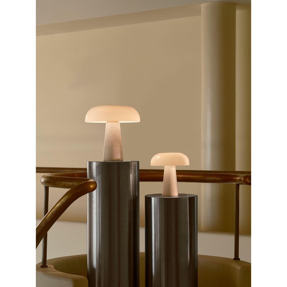 Nordlux Glossy White Table Lamp Image 9