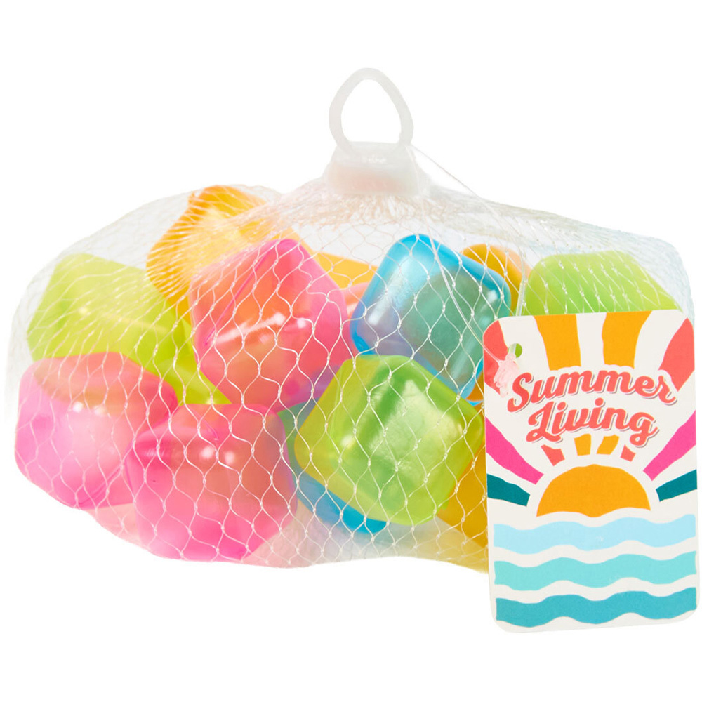 Pack of 18 Summer Living Reusable Ice Cubes Image 1