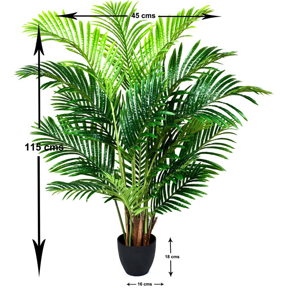 GreenBrokers Artificial Phoenix Palm Tree 115cm Image 4