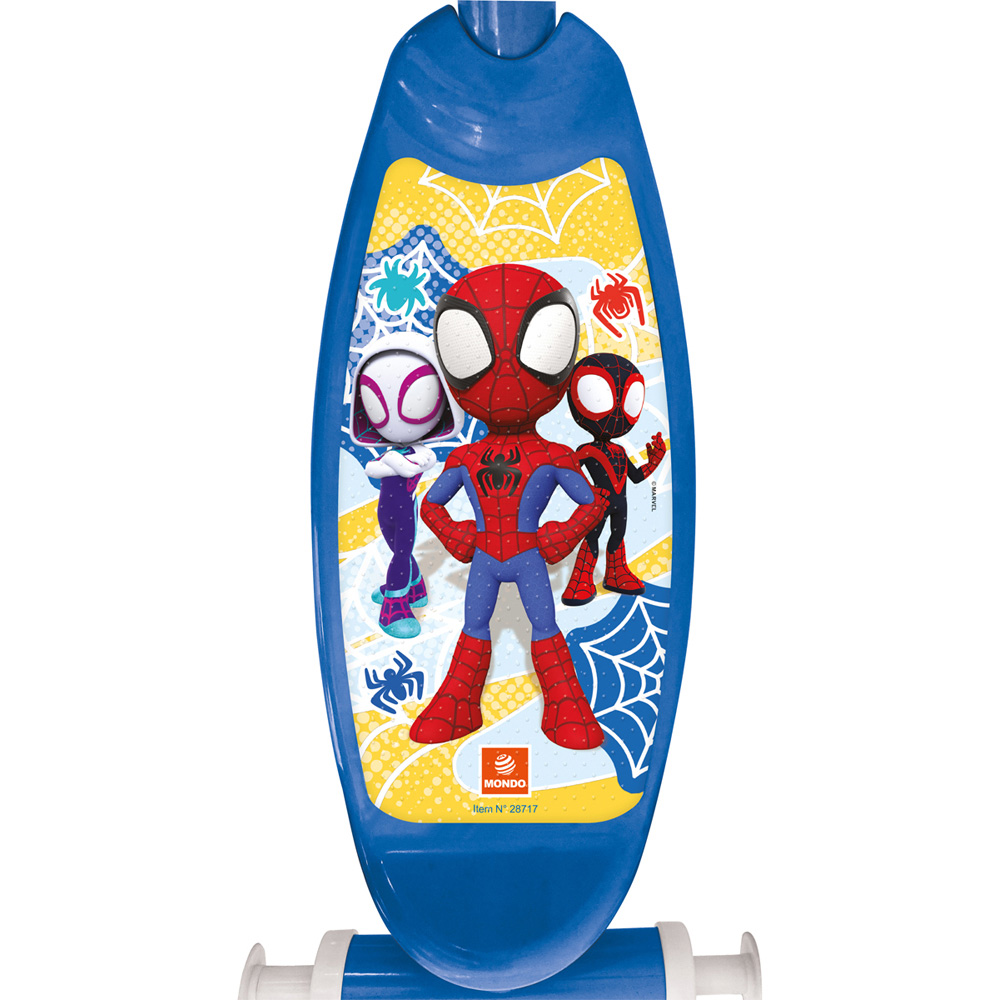 Mondo Kids Marvel Spidey 3 Wheel My First Scooter with Lean-to-Steer Design Image 4
