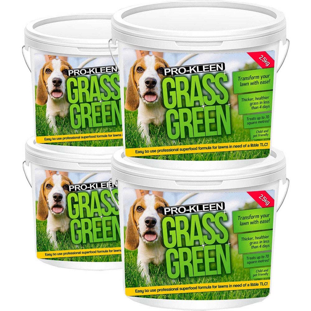 Pro-Kleen Grass Green Granule 2.5kg 4 Pack Image