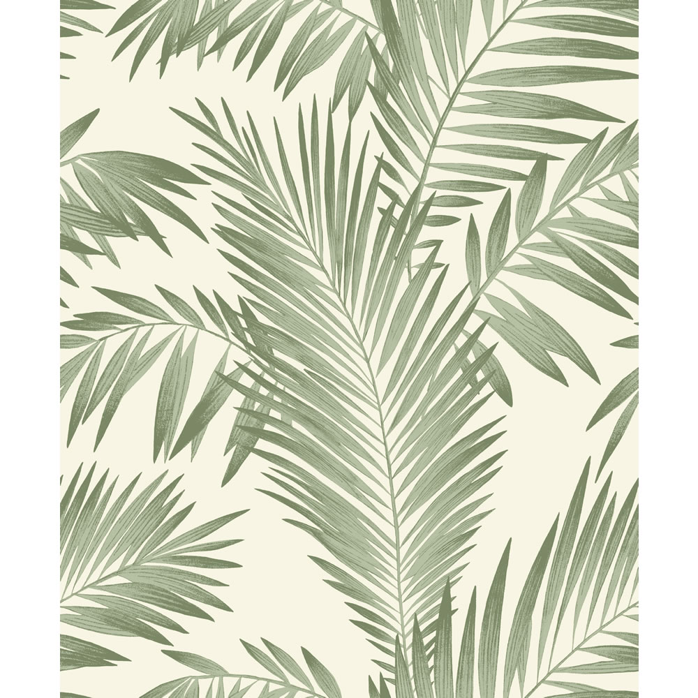 Arthouse Tropical Palm Wallpaper Image 1