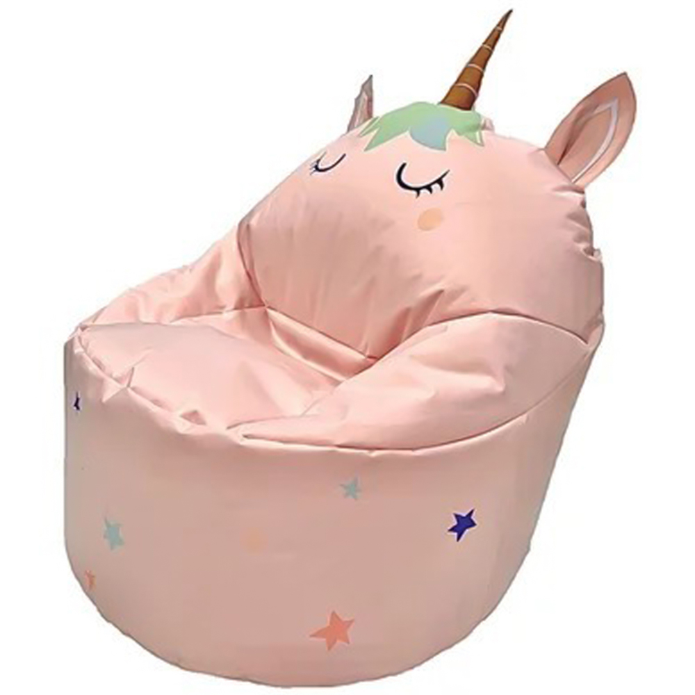 Kaikoo Pink Unicorn Bean Bag Image 3
