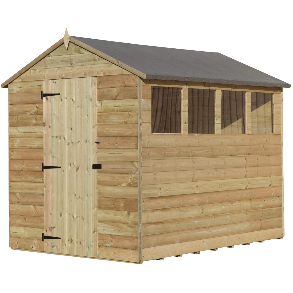 Empire Sheds 9200 6 x 8ft Tongue and Groove Apex Garden Shed Image 1