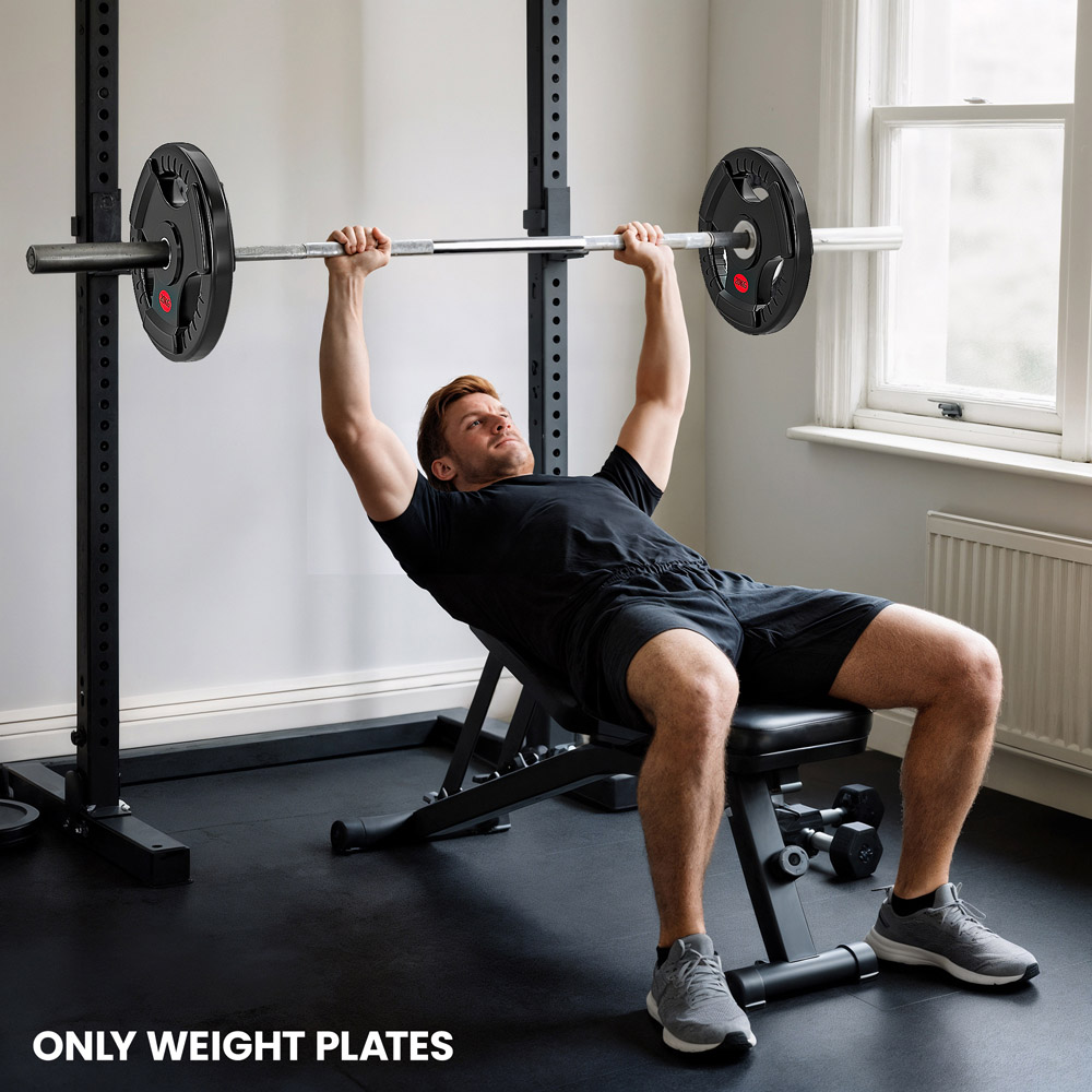 SPORTNOW Olympic Tri-Grip Weight Plates 20kg Image 7