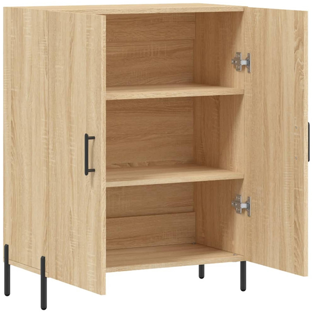 vidaXL 2 Door Sonoma Oak Sideboard Image 6
