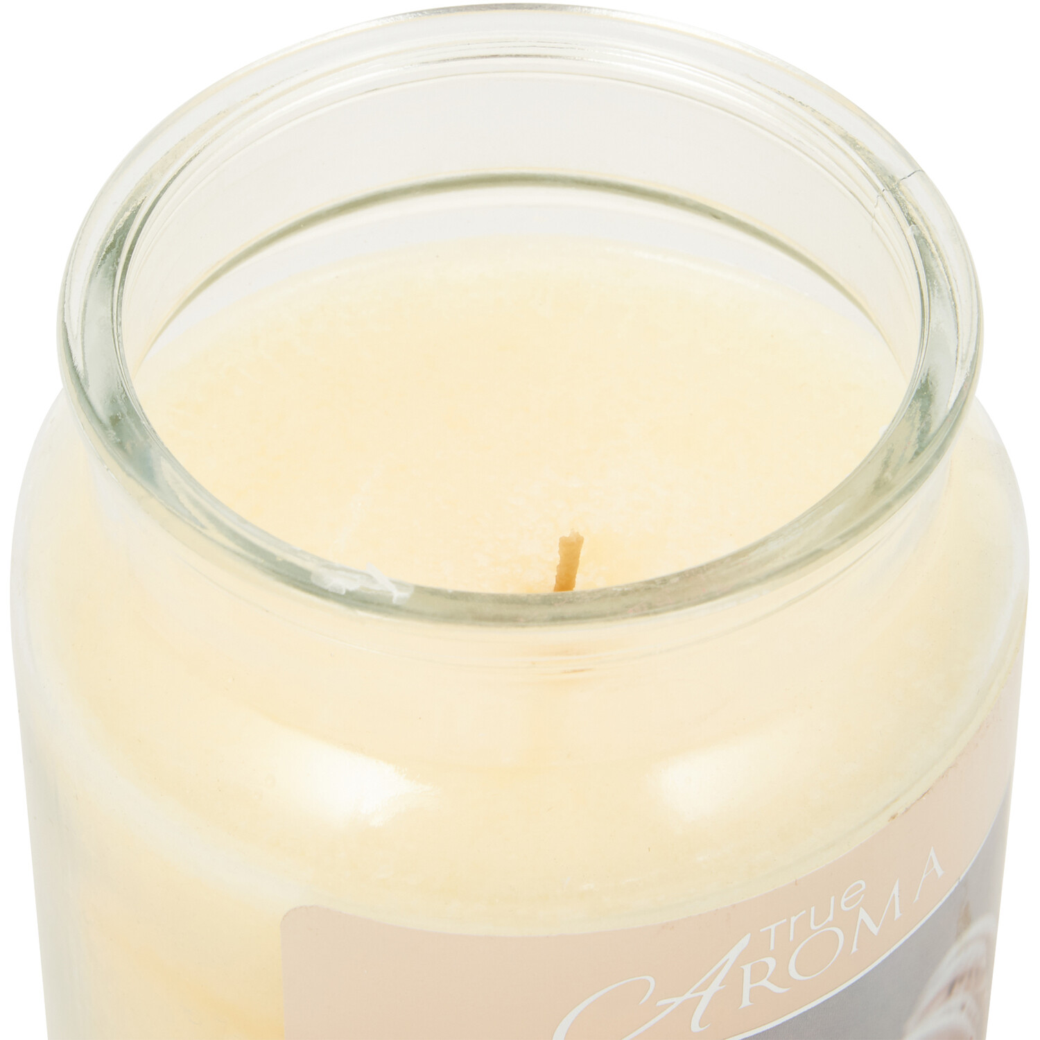 Vanilla Bourbon Large Mason Jar Candle - Cream Image 3