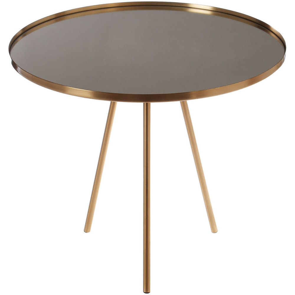 Premier Housewares Gold Finish Side Table Image 3