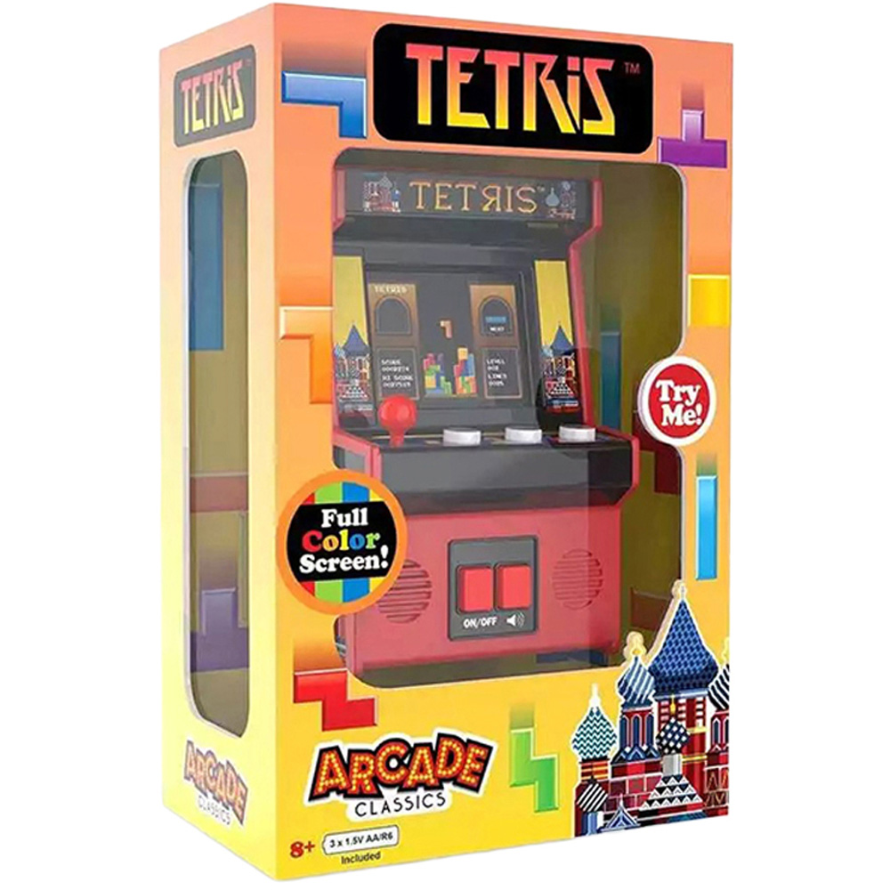 Basic Fun Arcade Classics Tetris Handheld Electronic Arcade Game Image 3