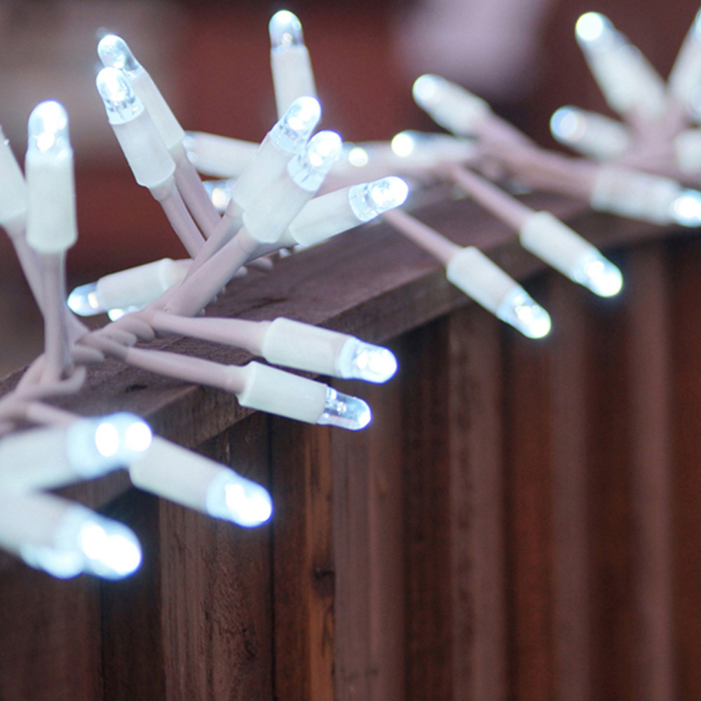 Eagle Connect 1000 Cool White LED White Cluster Light 20m Image 4
