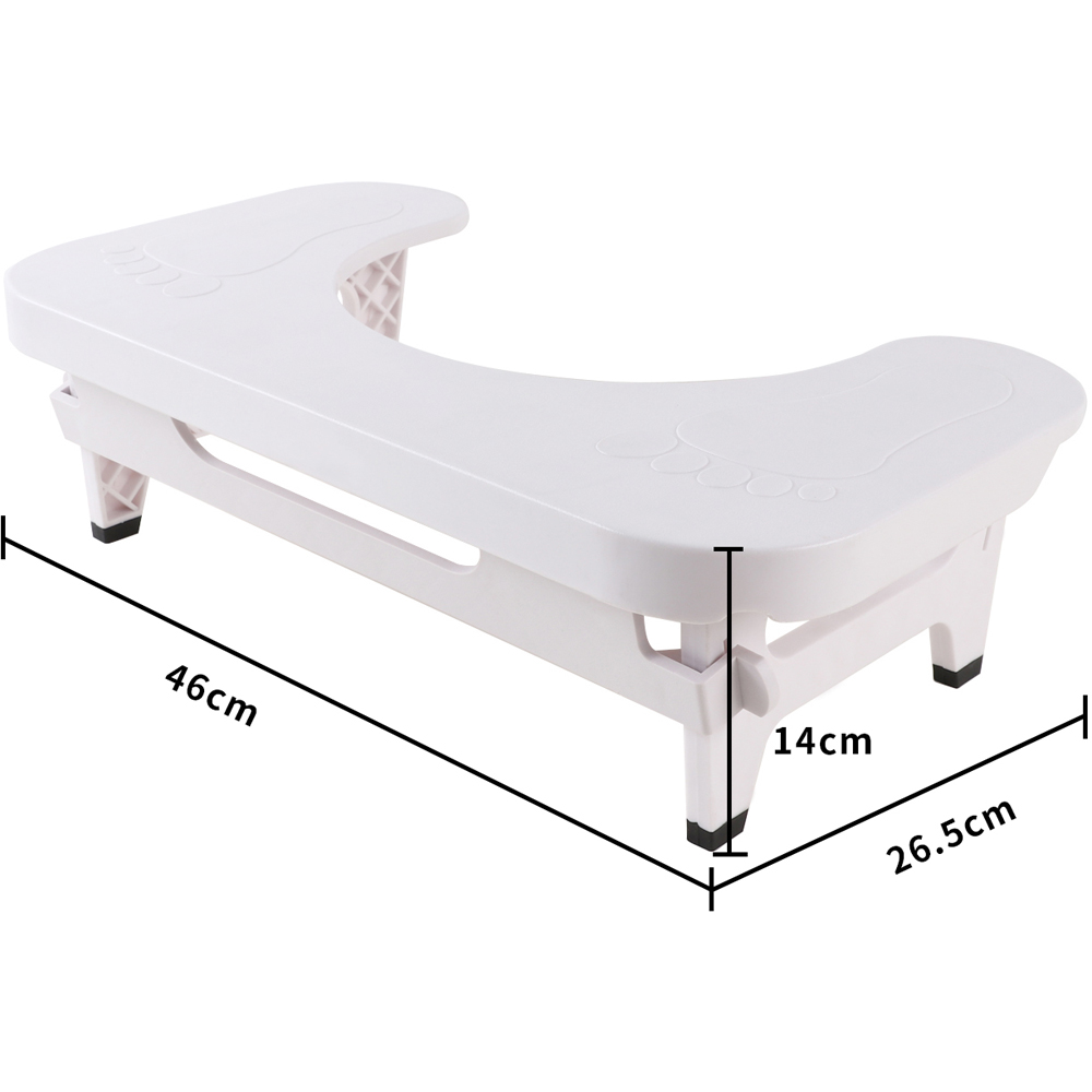 Avilo Foldable Toilet Foot Perch Image 9
