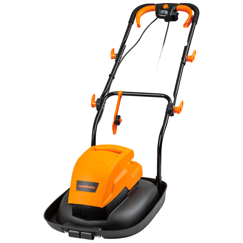 LawnMaster 1500W 33cm Mulching Electric Hover Mower Image 1
