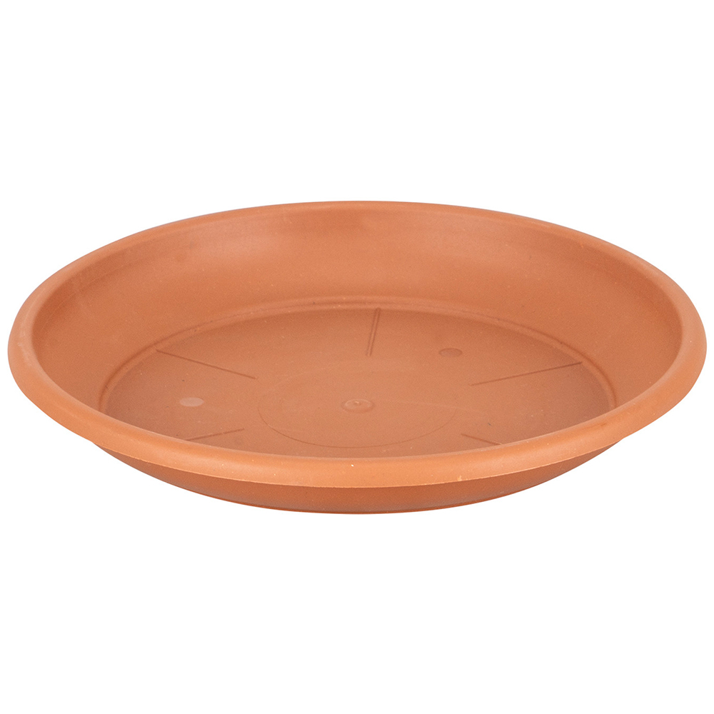 Round Terracotta Plant Pot Saucer 22cm Image
