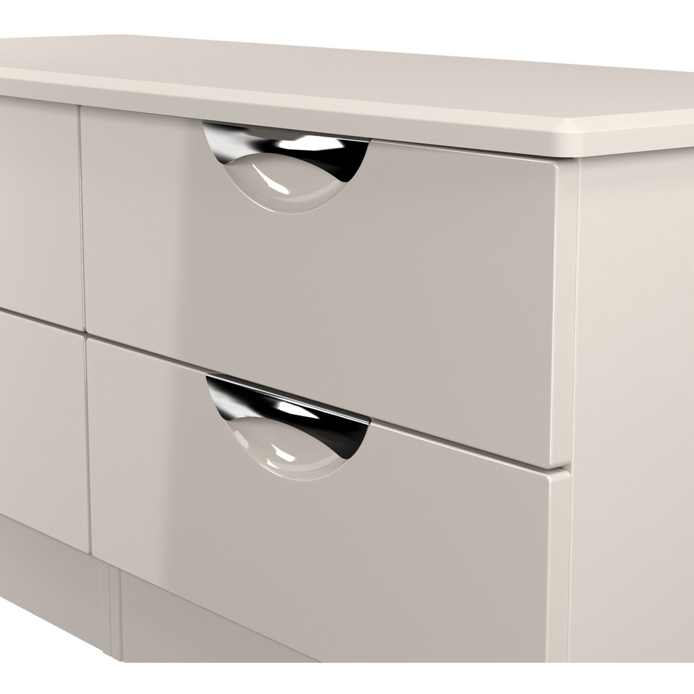 Crowndale Camden 4 Drawer Kashmir Gloss Bed Box Ready Assembled Image 5