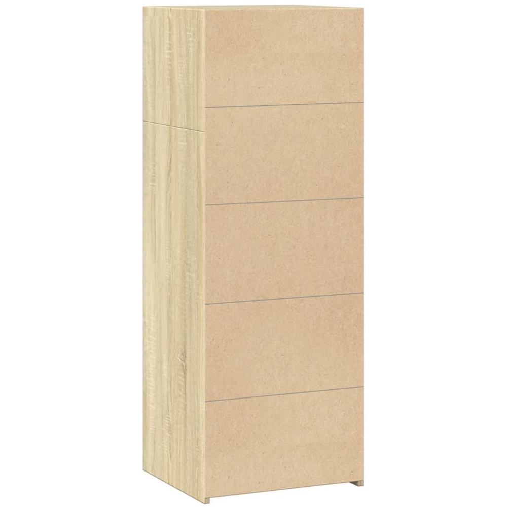 vidaXL 4 Shelf Sonoma Oak Highboard Image 6