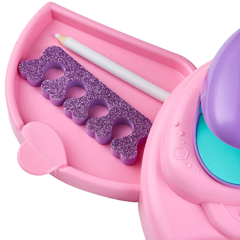 H&O Direct Kids Nail Polish Kit with Fold Out Bottom Tray Image 4
