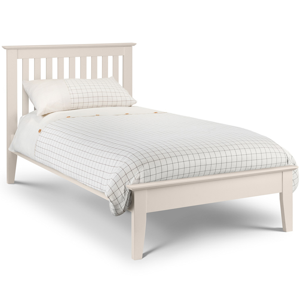 Julian Bowen Salerno Single Ivory Shaker Bed Image 2