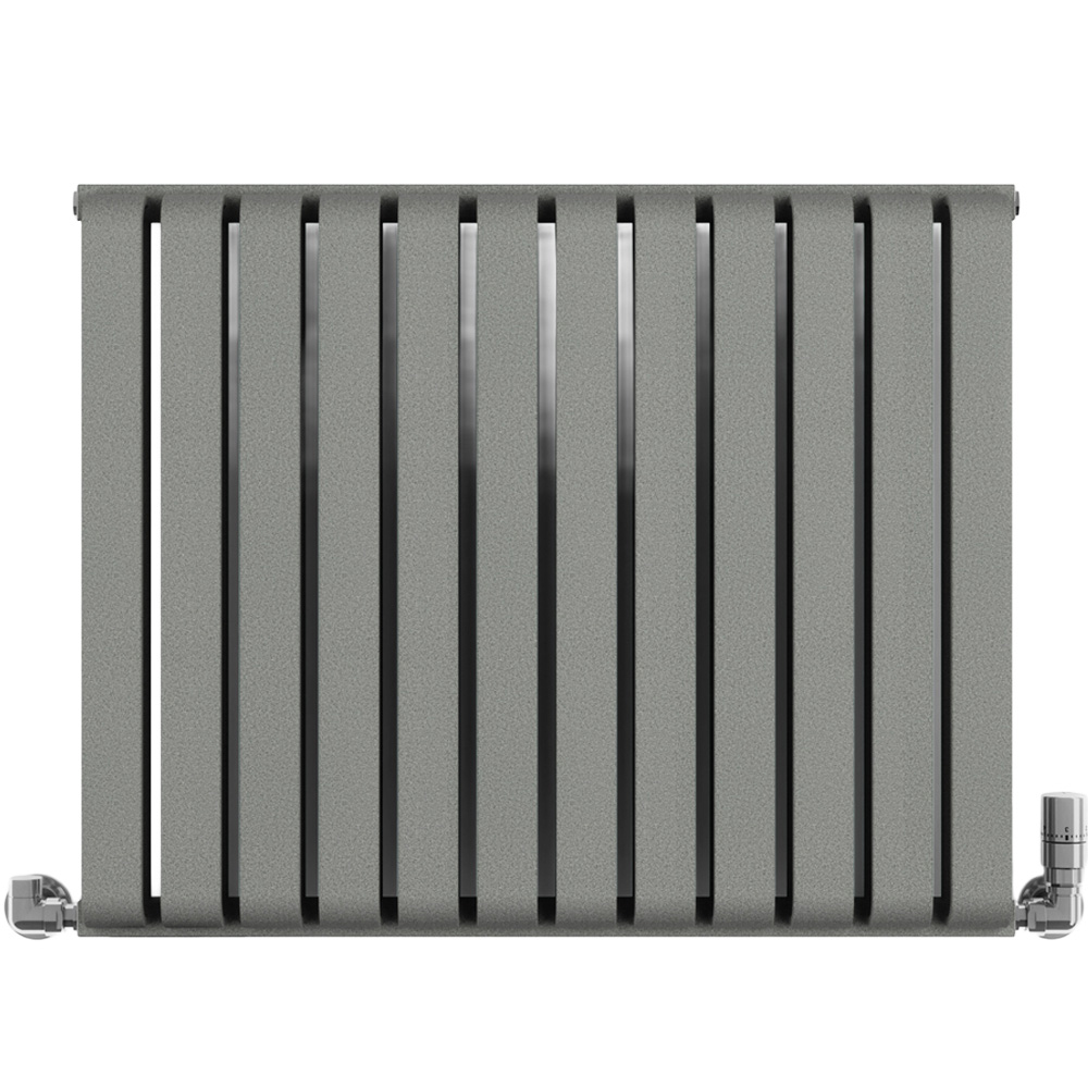 Terma Warp Room 2960 BTU Salt n Pepper Radiator 630 x 785mm Image 1