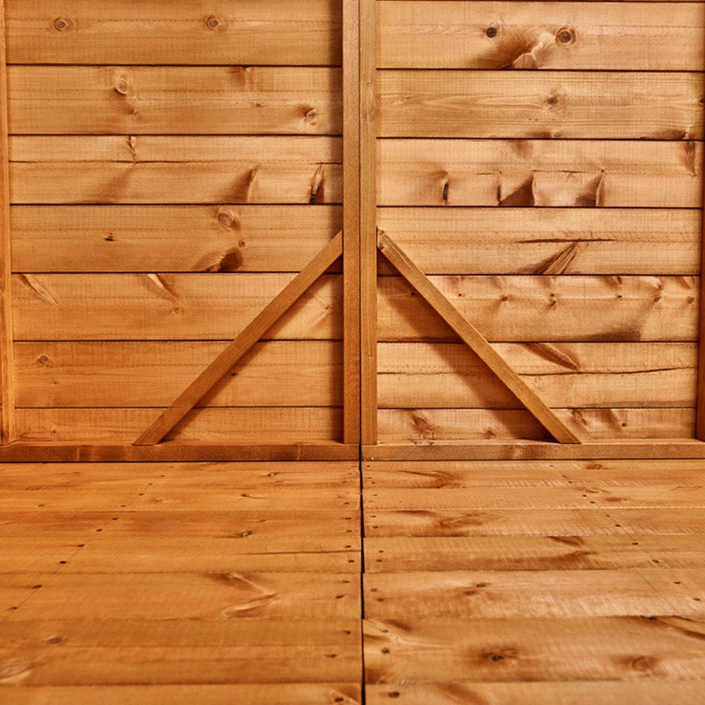 Power Sheds 16 x 8ft Double Door Apex Wooden Shed Image 4