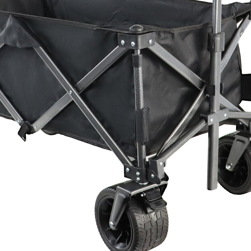 Heavy Duty Foldable Trolley - Black Image 6