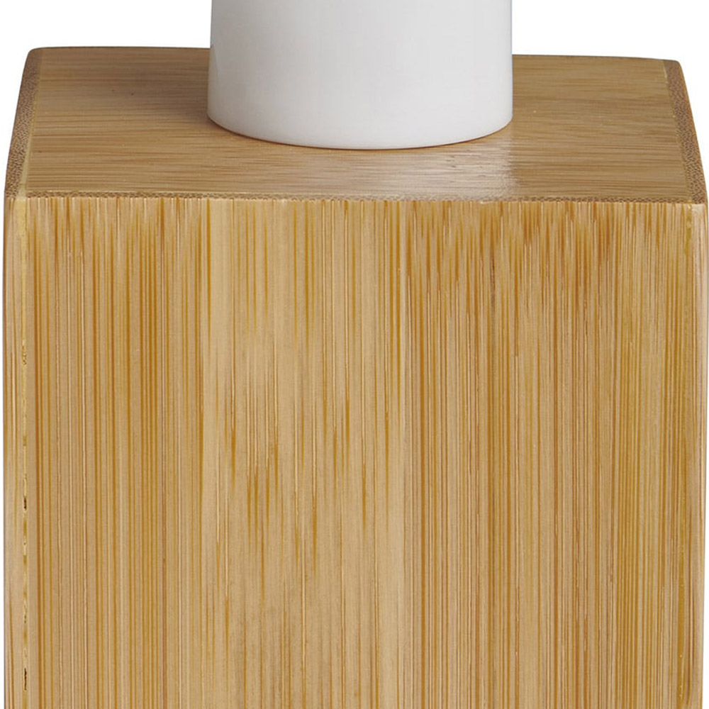 Wilko Bamboo Soap Dispenser Image 5