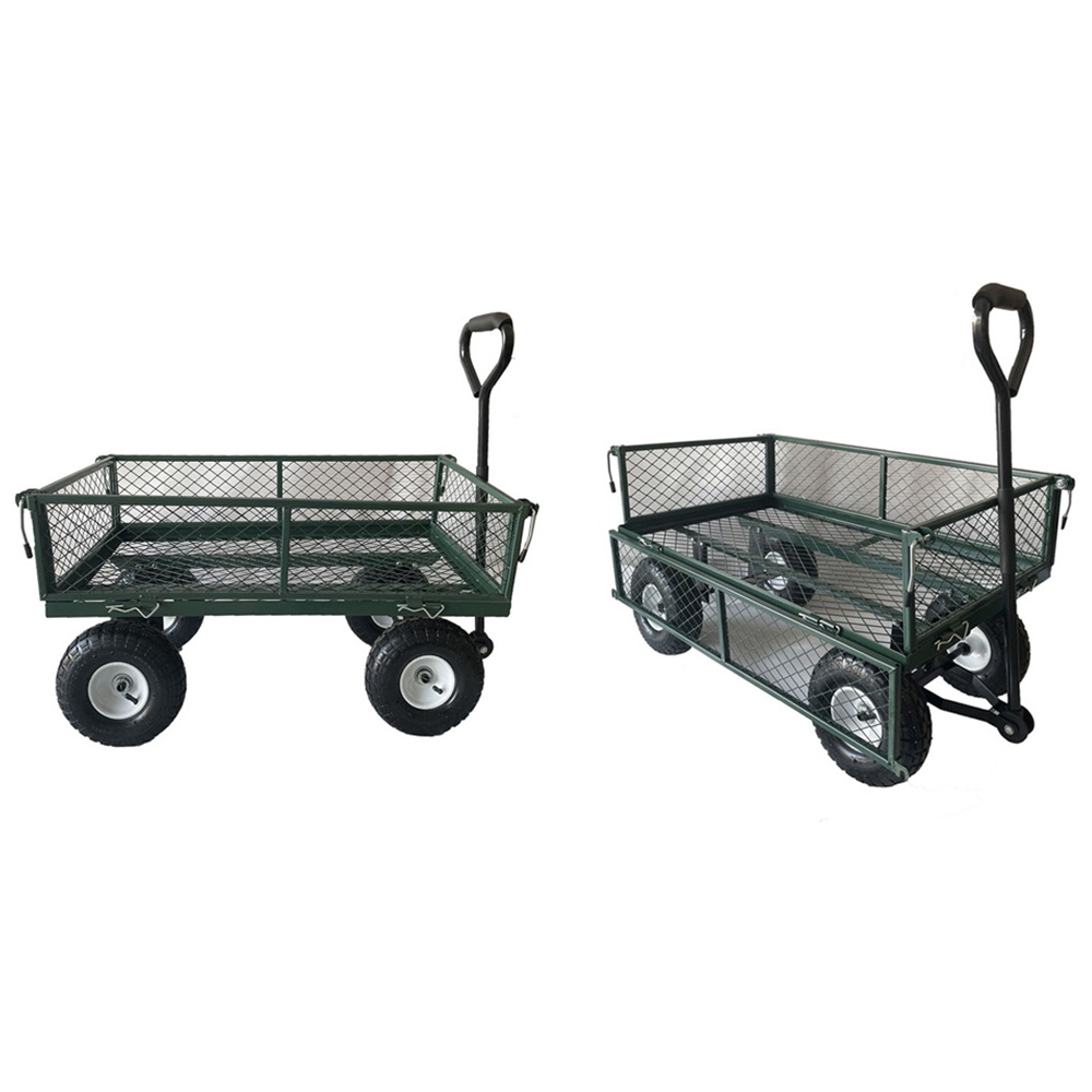 Neo Heavy Duty Garden Cart with Cover Image 3