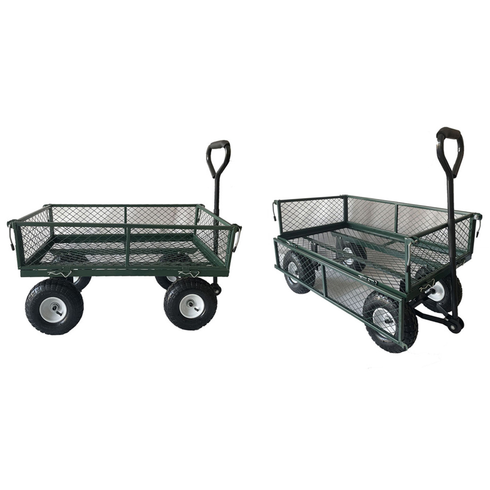 Garden outlet utility carts