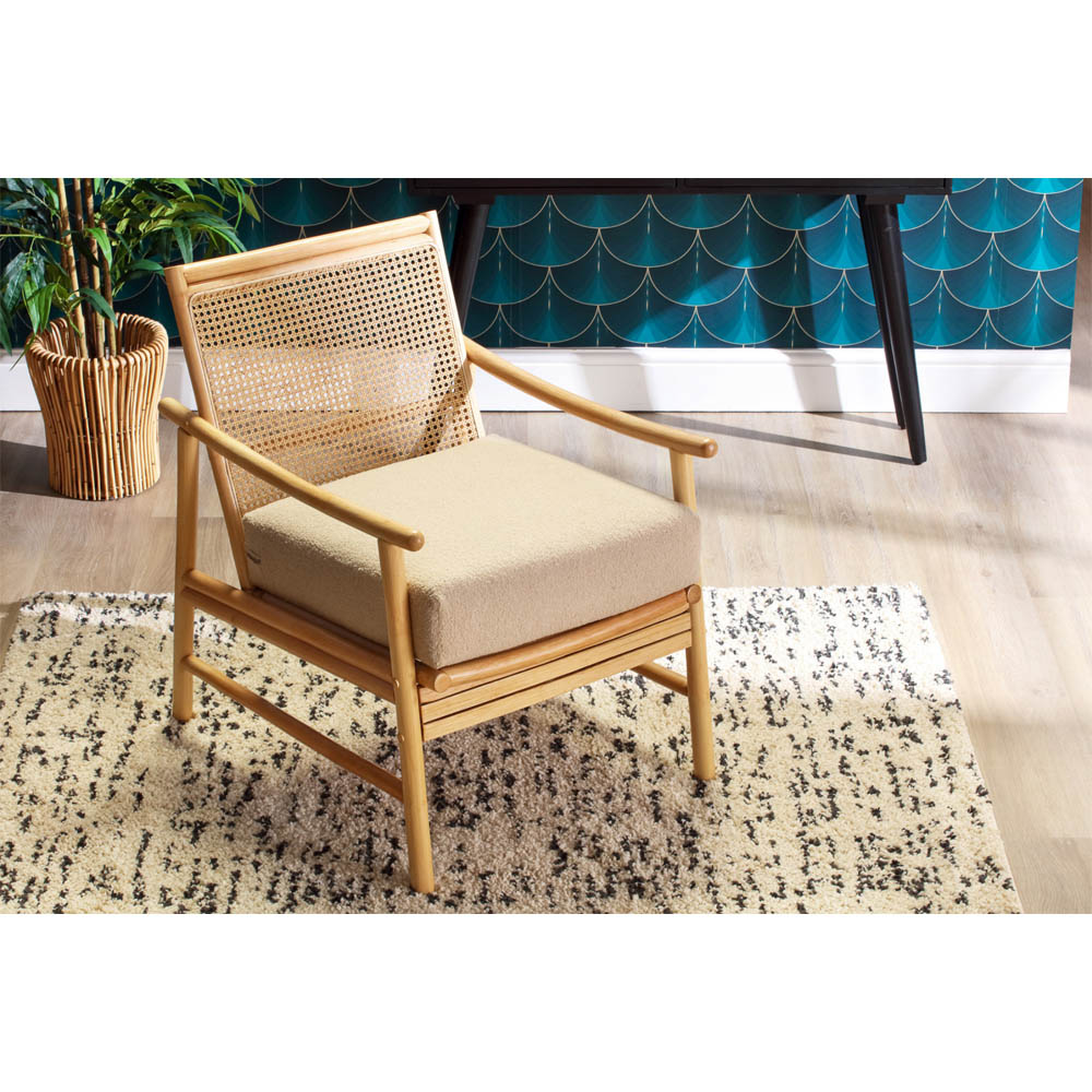 Desser Borneo Natural Boucle Rattan Chair Image 7