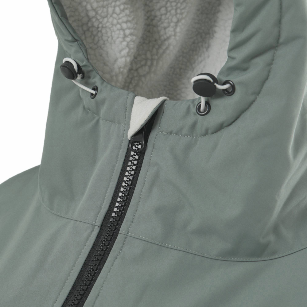 Wave Waterproof Sage Green Fleece Lined Changing Robe Medium Image 4