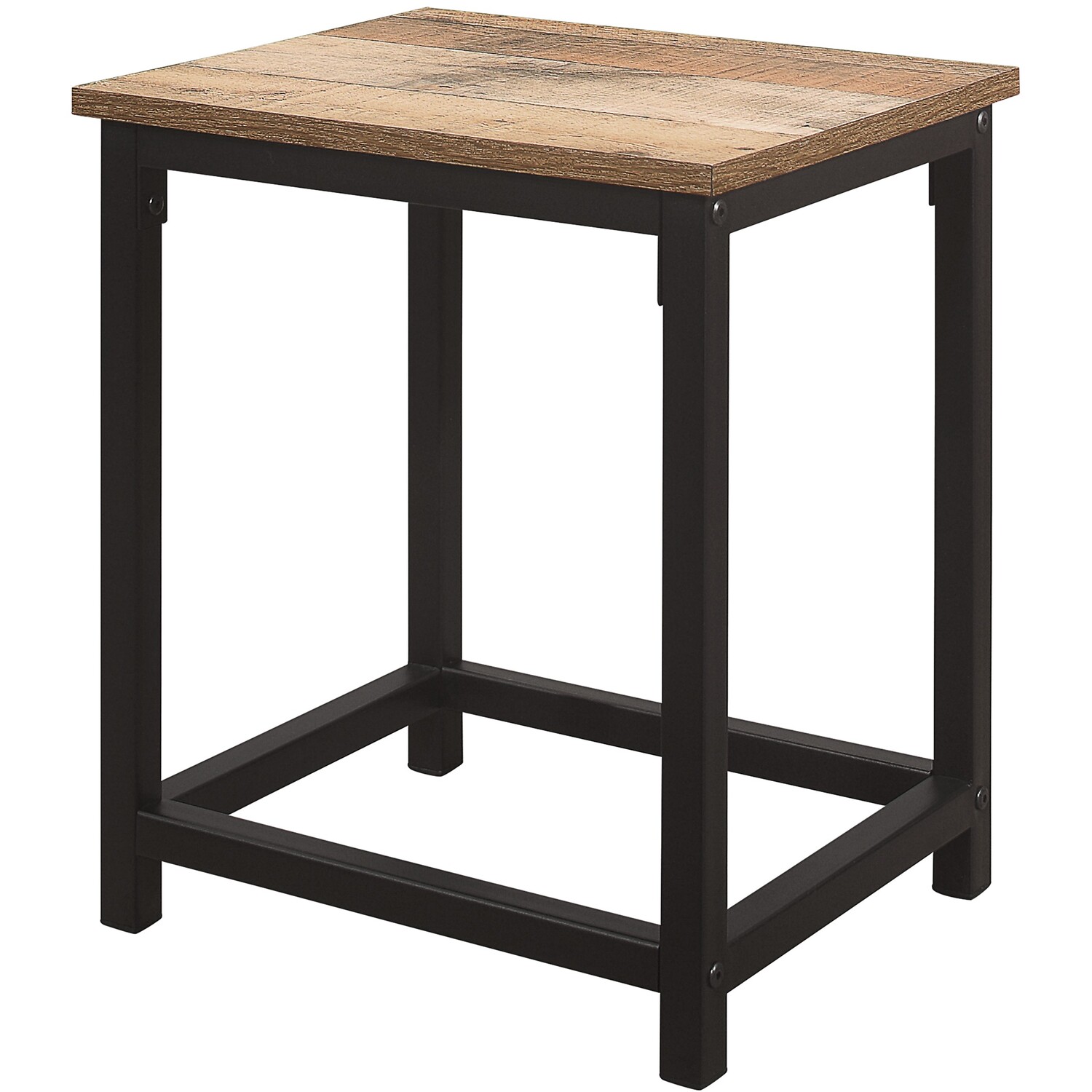 Urban 2 Seater Compact Dining Set Oak and Black Image 5