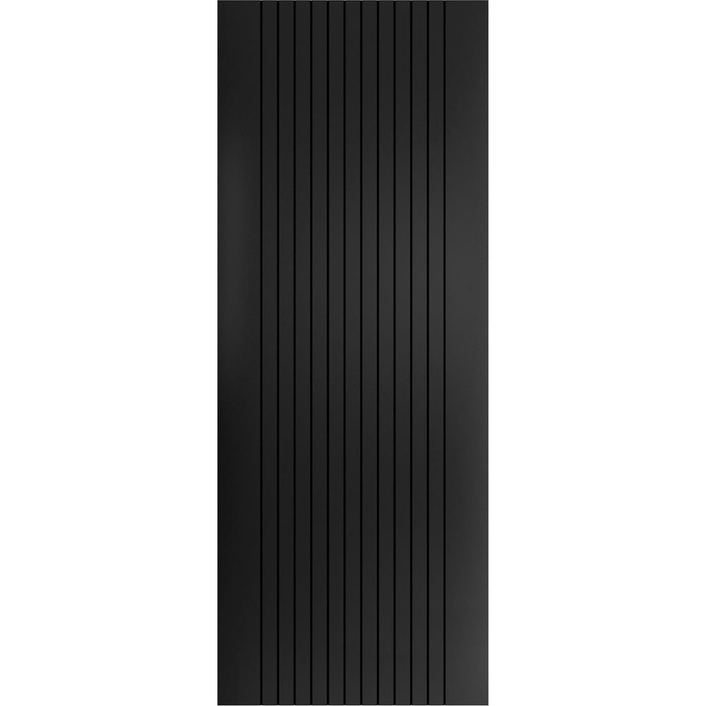 JB Kind Aria Black Laminated Internal Door 1981 x 610mm Image 1