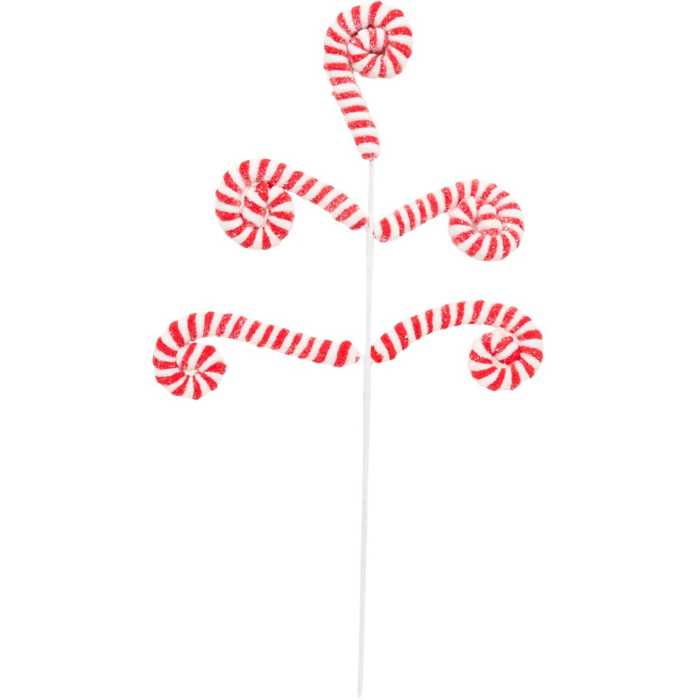 Swirl Candy Cane Pick Image 2
