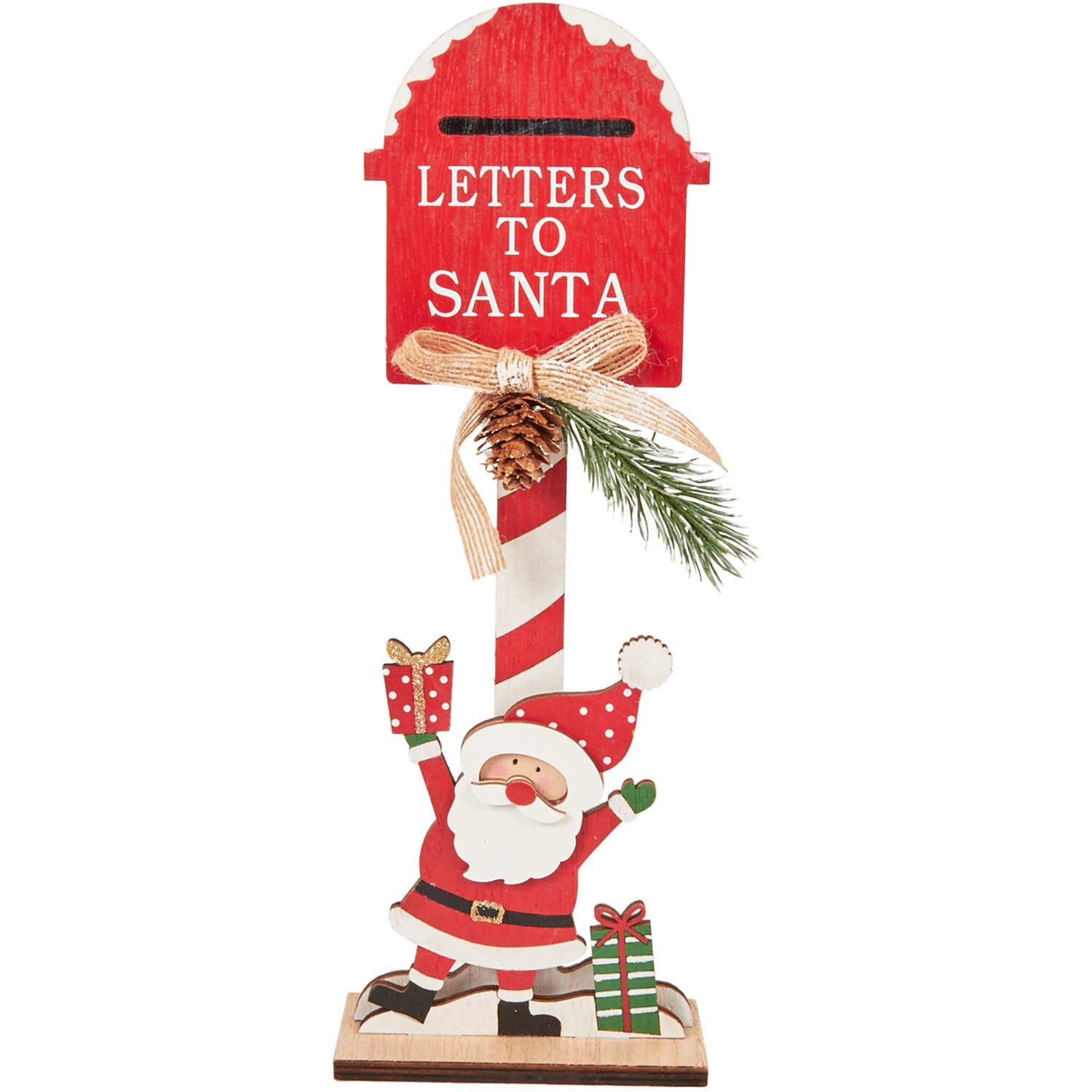 Letters To Santa Mailbox Decoration Image 4