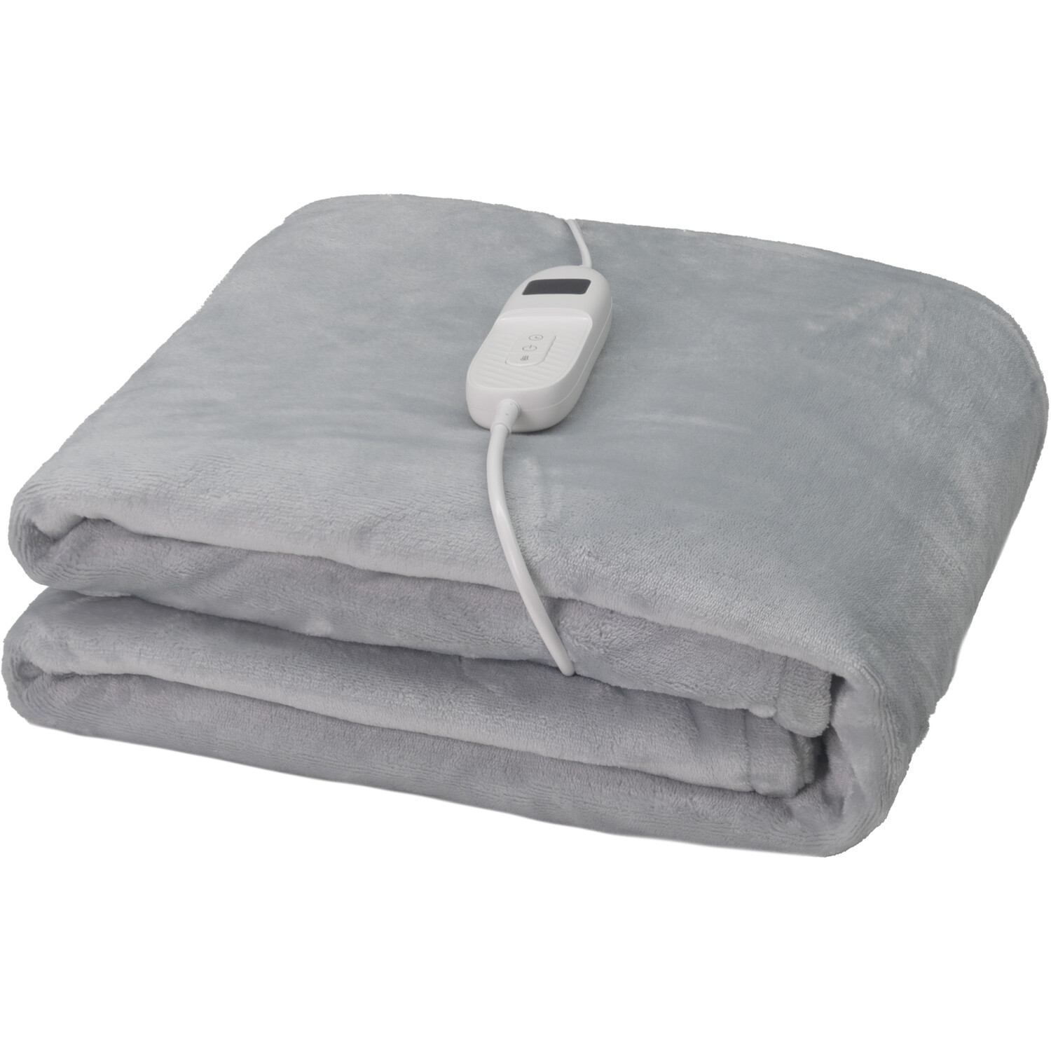 Divante Faux Fur Electric Throw - Grey Image